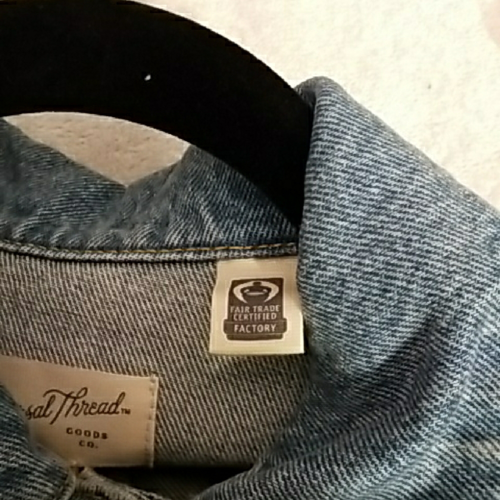 Universal Thread Light Blue Jean Jacket - image 5